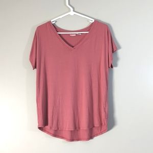Max Studio v-neck tee, M